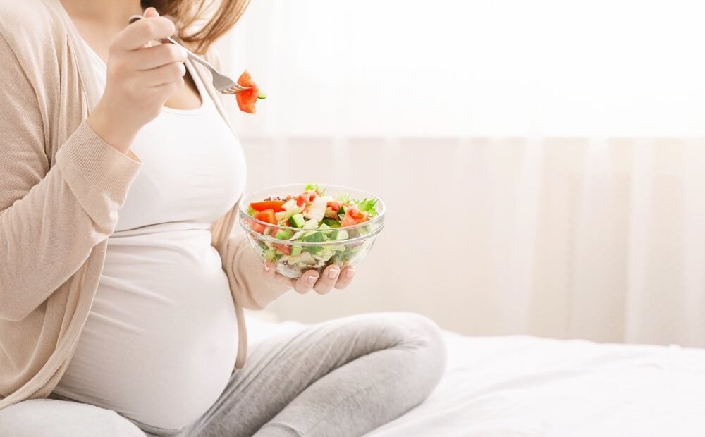 zoutarm eten tijdens de zwangerschap