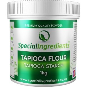 Tapiocameel - 1 kg - Tapioca Meel - Natuurlijk Bindmiddel - Perfect voor Bubble Tea & Tapioca Parels - Glutenvrij & Neutrale Smaak - Ideaal voor Bakken & Sauzen - Moderne Gastronomie - Moleculair Koken - Hersluitbare Pot - Recycled Plastic
